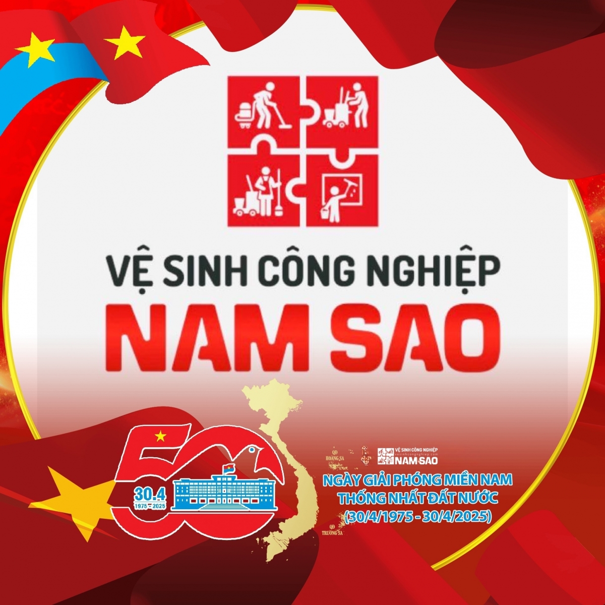 Năm Sao Bình Dương Dẫn Đầu Trong Dịch Vụ Lau Kính Tòa Nhà