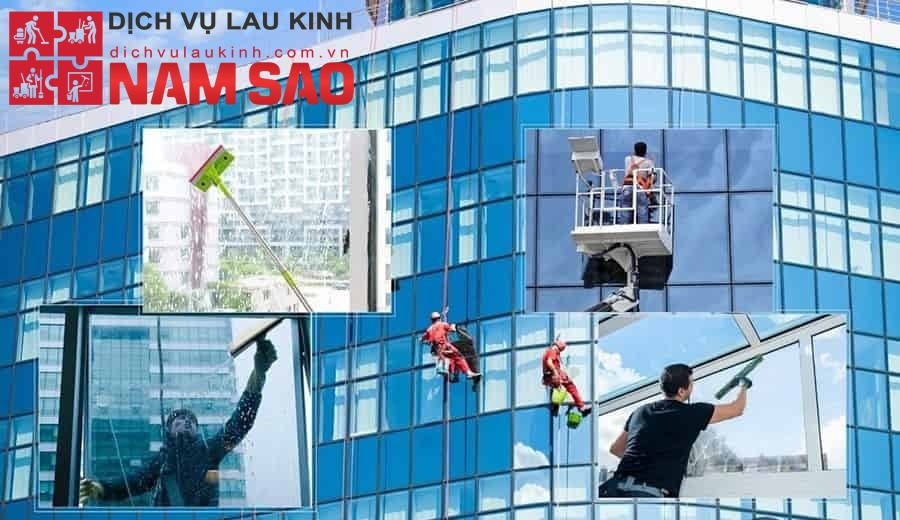 Dịch vụ lau kính bảo vệ hình ảnh thương hiệu của bạn!